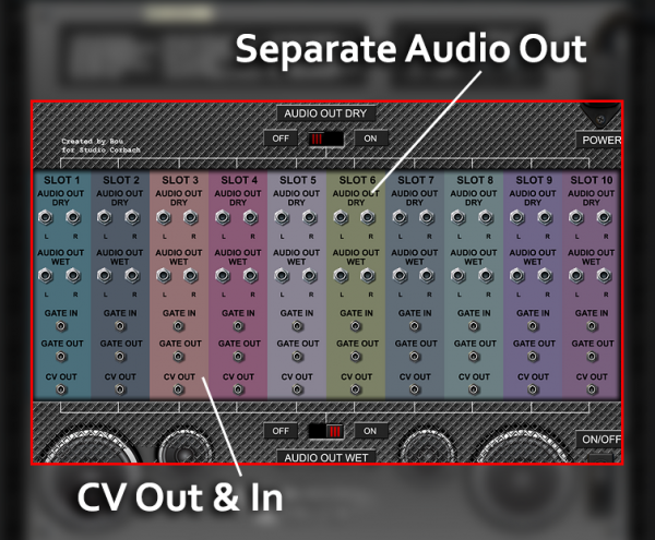 Mixfood Knock - Separate Audio Out & CV